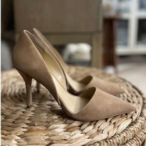 Michael Kors Suede Leather Pumps Heels Sz 10